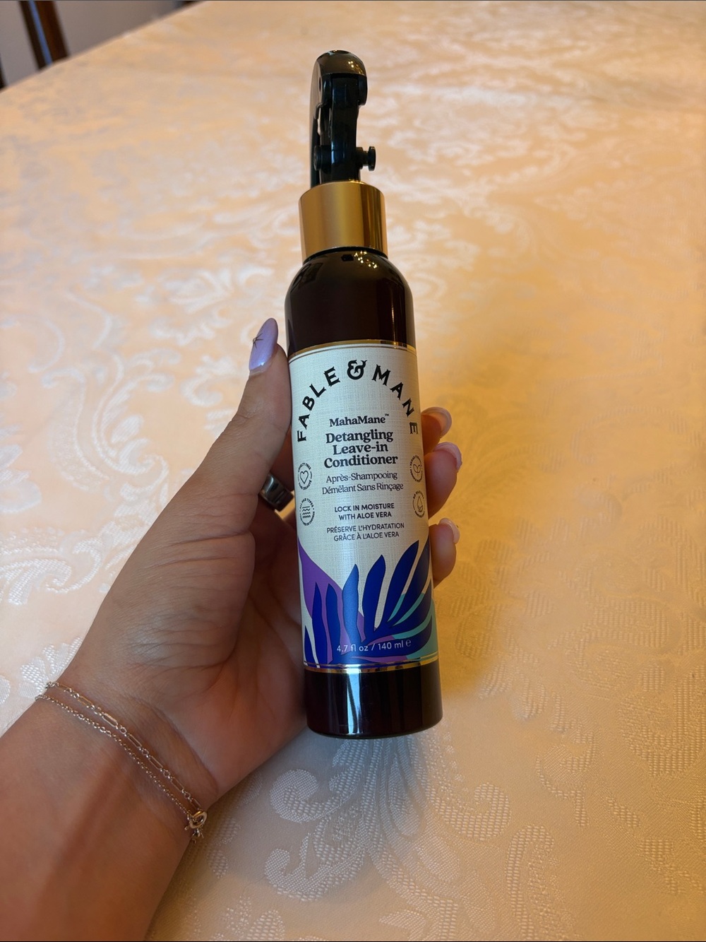 Fable & Mane MahaMane Detangling Leave-In Conditioner